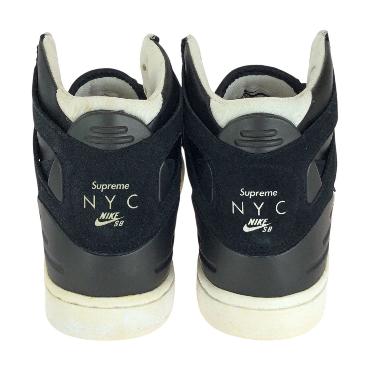 26683
Supreme シュプリーム NIKE SB×SUPREME ZOOM AIR 94 HI サイズ28cm ブラック ホワイト レザー / 合成樹脂 428927-001 スニーカー メンズ ABP