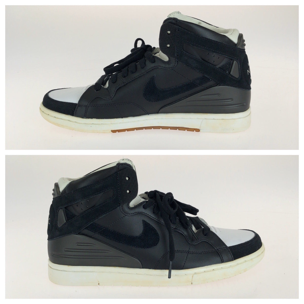 26683
Supreme シュプリーム NIKE SB×SUPREME ZOOM AIR 94 HI サイズ28cm ブラック ホワイト レザー / 合成樹脂 428927-001 スニーカー メンズ ABP