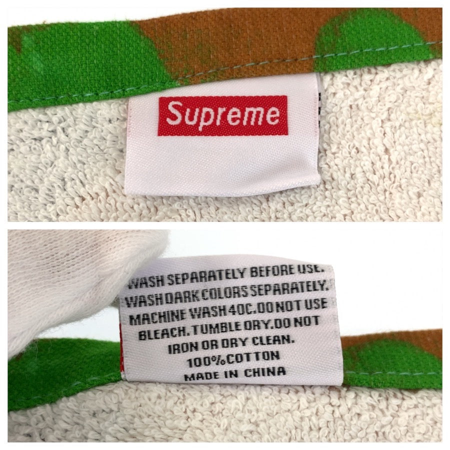 26685
Supreme シュプリーム カモフラ グリーン コットン タオル ビーチタオル 男女兼用 メンズ AB