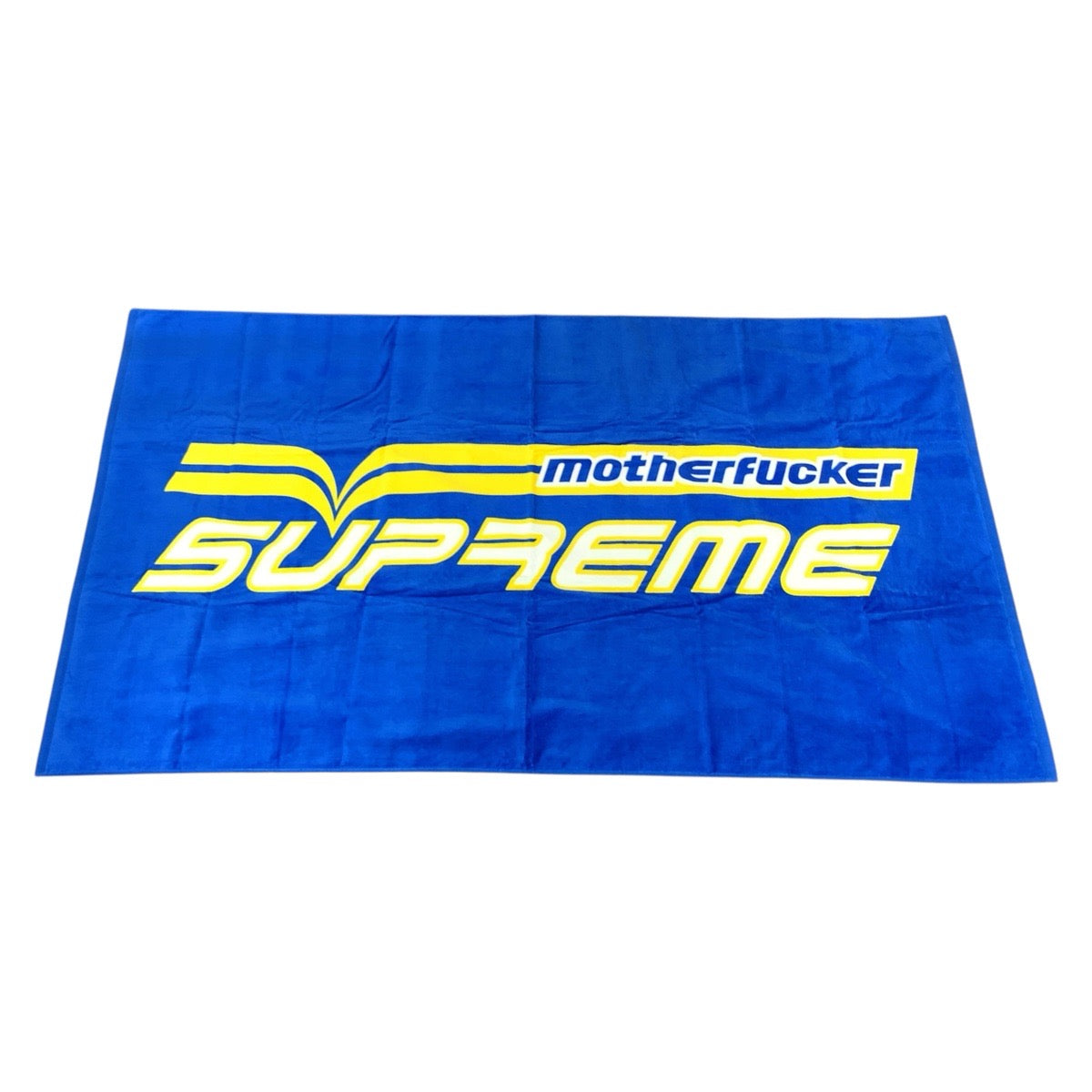 26687
Supreme シュプリーム Motherfucker Towel ブルー イエロー コットン タオル ビーチタオル 男女兼用 メンズ S