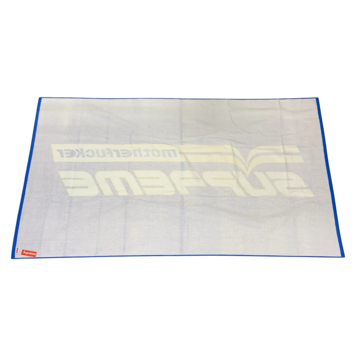 26687
Supreme シュプリーム Motherfucker Towel ブルー イエロー コットン タオル ビーチタオル 男女兼用 メンズ S