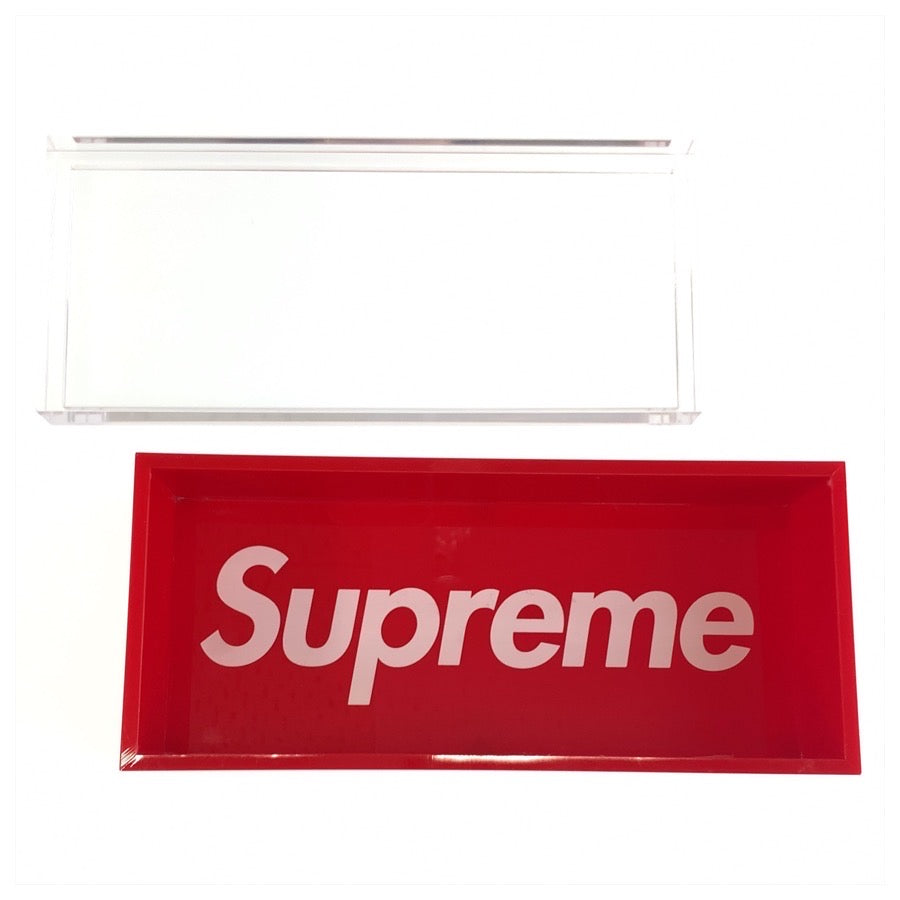 26691
Supreme シュプリーム Lucite Box レッド アクリル アクリルケース 小物入れ メンズ ABP