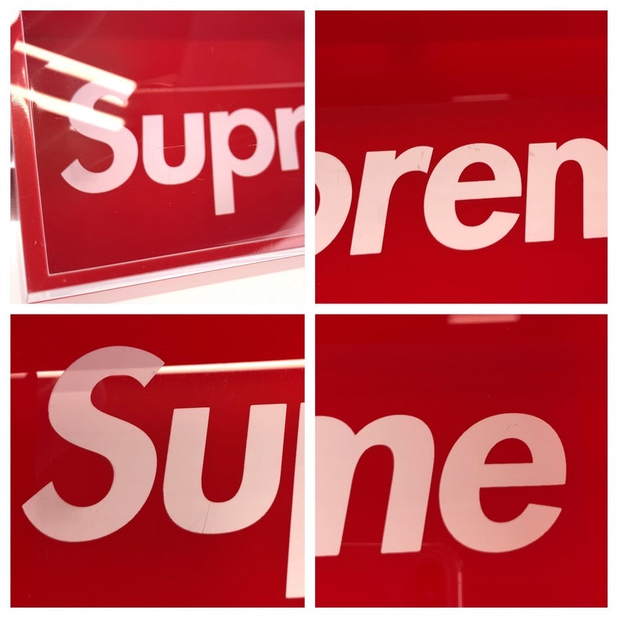 26691
Supreme シュプリーム Lucite Box レッド アクリル アクリルケース 小物入れ メンズ ABP