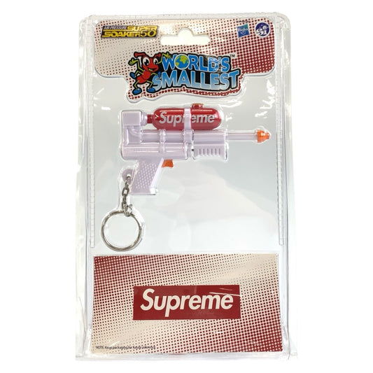 26693
Supreme シュプリーム SUPER SOAKER 50 WATER BLASTER KEYCHAIN ホワイト レッド プラスチック キーホルダー キーチェーン メンズ S