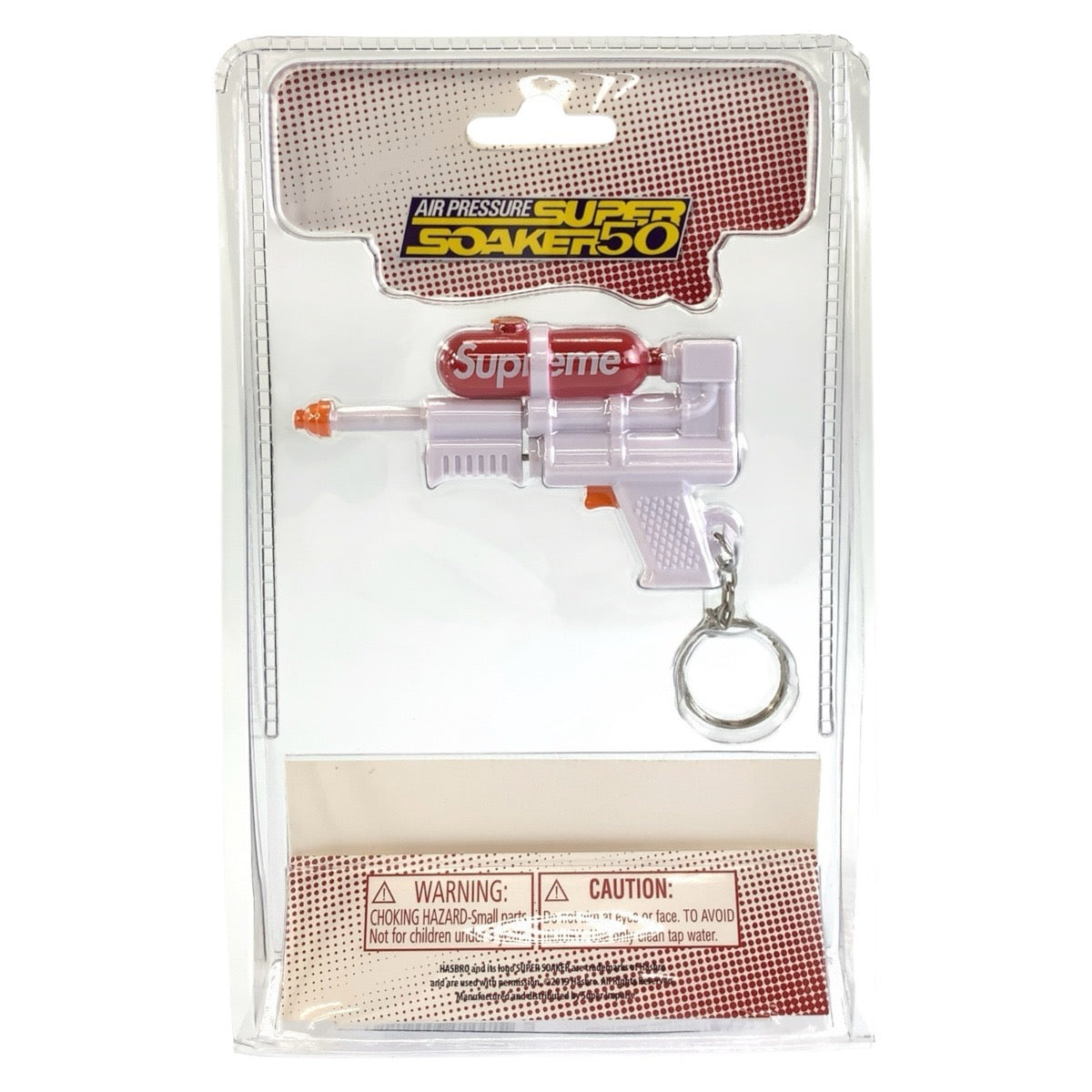 26693
Supreme シュプリーム SUPER SOAKER 50 WATER BLASTER KEYCHAIN ホワイト レッド プラスチック キーホルダー キーチェーン メンズ S