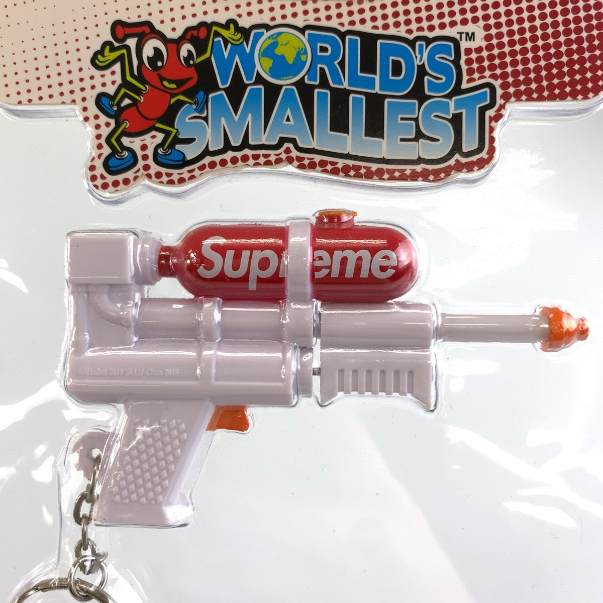 26693
Supreme シュプリーム SUPER SOAKER 50 WATER BLASTER KEYCHAIN ホワイト レッド プラスチック キーホルダー キーチェーン メンズ S