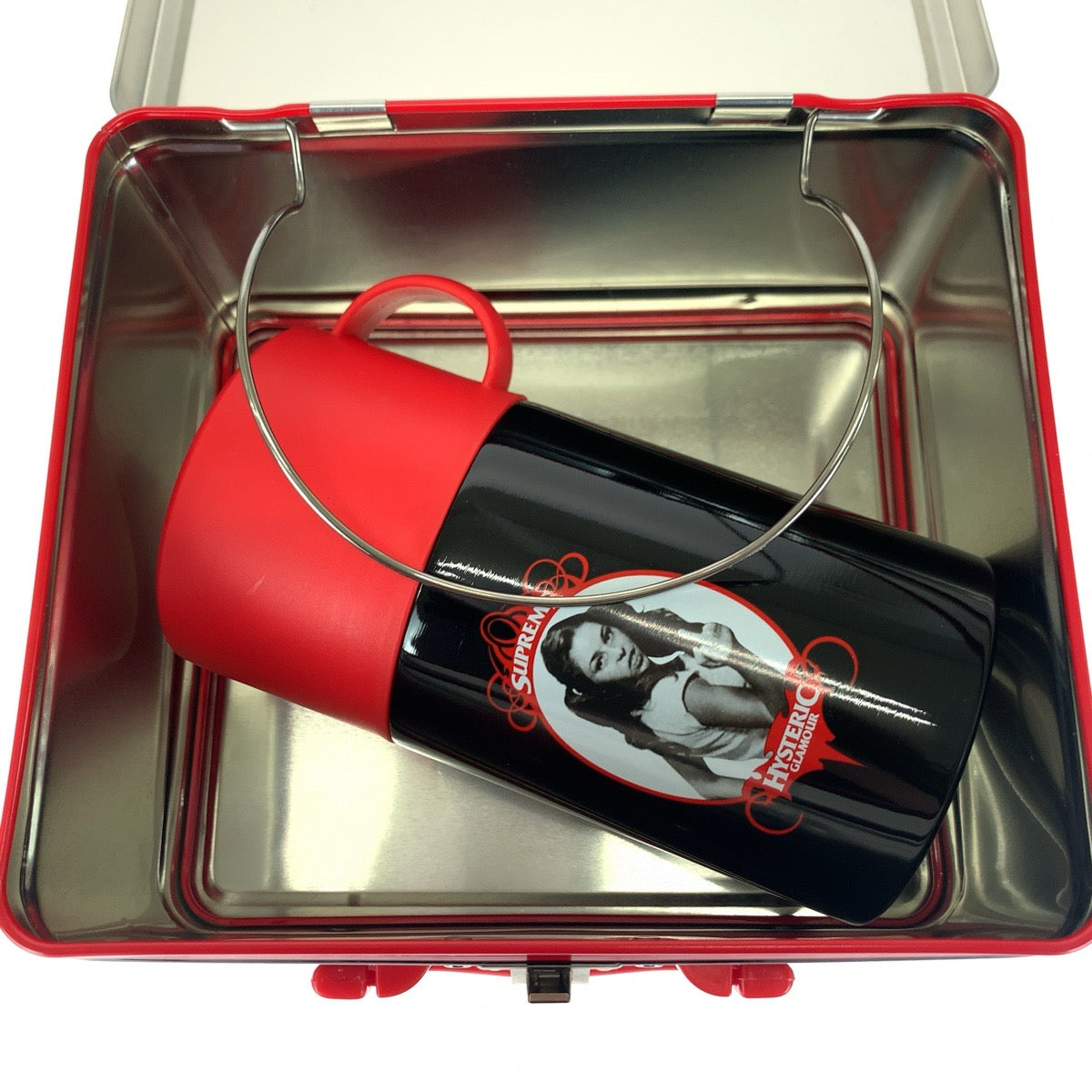 26694
Supreme シュプリーム Supreme×Hysteric Glamour Lunch Box Set ブラック レッド シルバー金具 スチール / ステンレス その他小物 レディース S