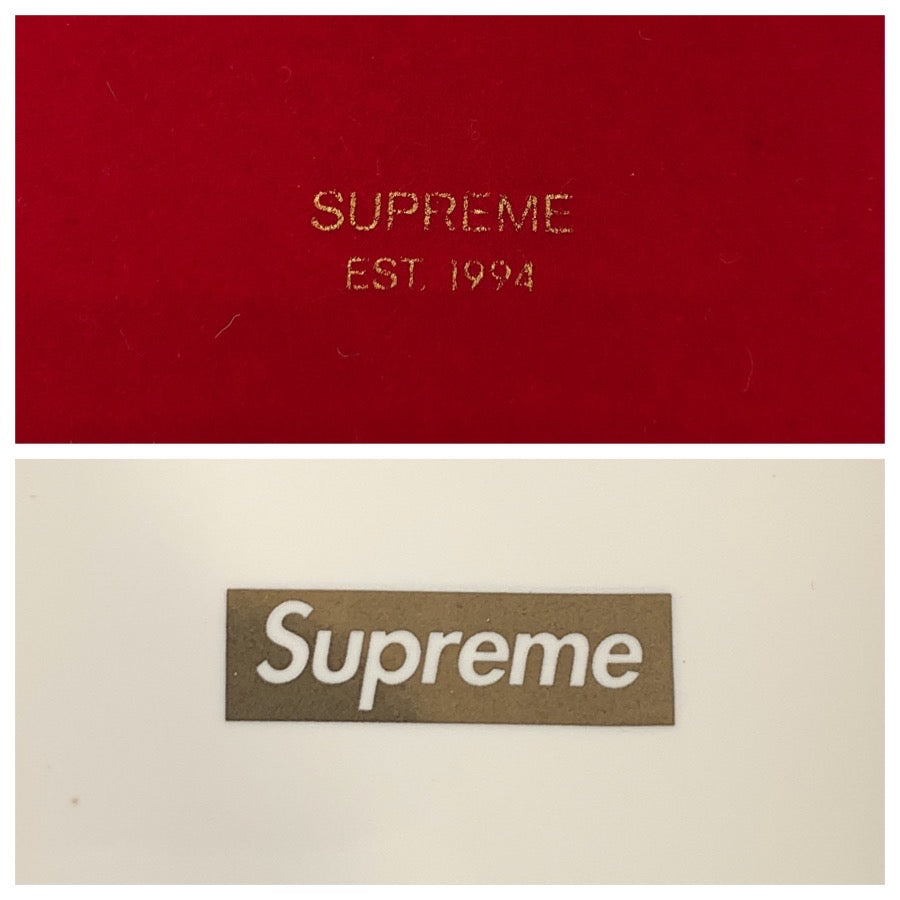 26695
Supreme シュプリーム Small Ashtray レッド ホワイト ガラス 灰皿 アッシュトレイ 小物トレイ メンズ SA