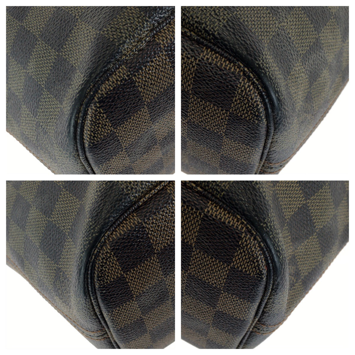 26700
LOUIS VUITTON ルイヴィトン ダミエ・エベヌ ネヴァーフル PM ブラウン ゴールド金具 PVC / レザー N41359 トートバッグ レディース BC