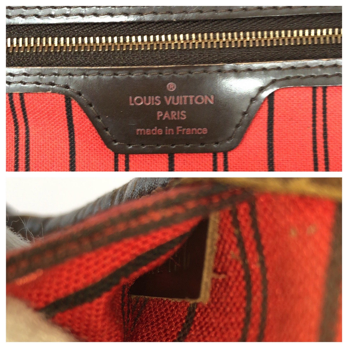 26700
LOUIS VUITTON ルイヴィトン ダミエ・エベヌ ネヴァーフル PM ブラウン ゴールド金具 PVC / レザー N41359 トートバッグ レディース BC