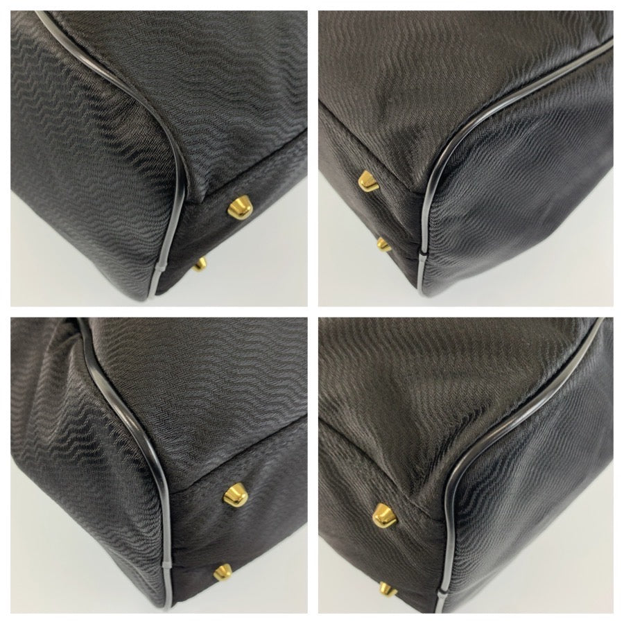 26760
BALENCIAGA バレンシアガ ACE BBロゴ ブラック ゴールド金具 ナイロン ボストンバッグ 男女兼用 レディース ABP21