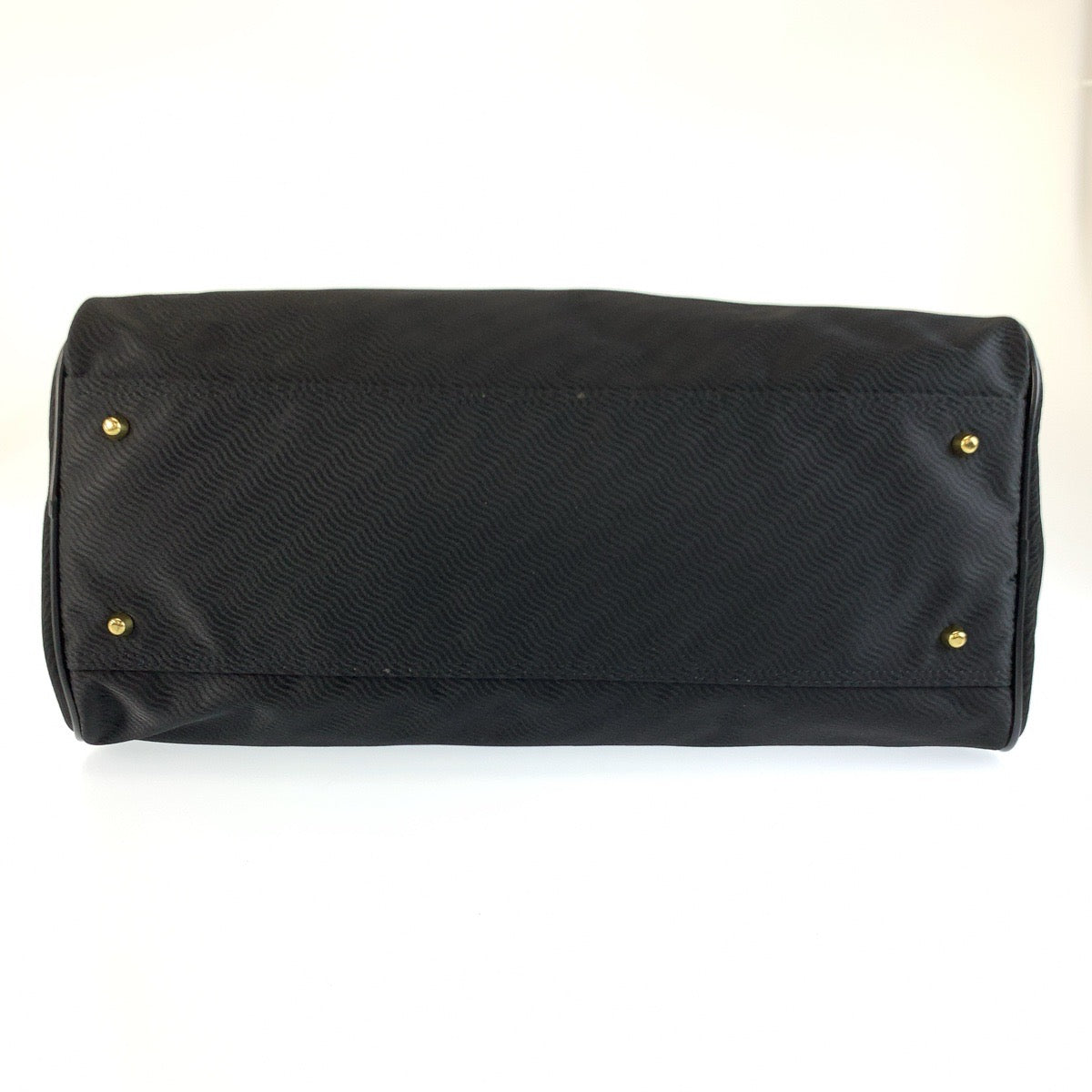 26760
BALENCIAGA バレンシアガ ACE BBロゴ ブラック ゴールド金具 ナイロン ボストンバッグ 男女兼用 レディース ABP21