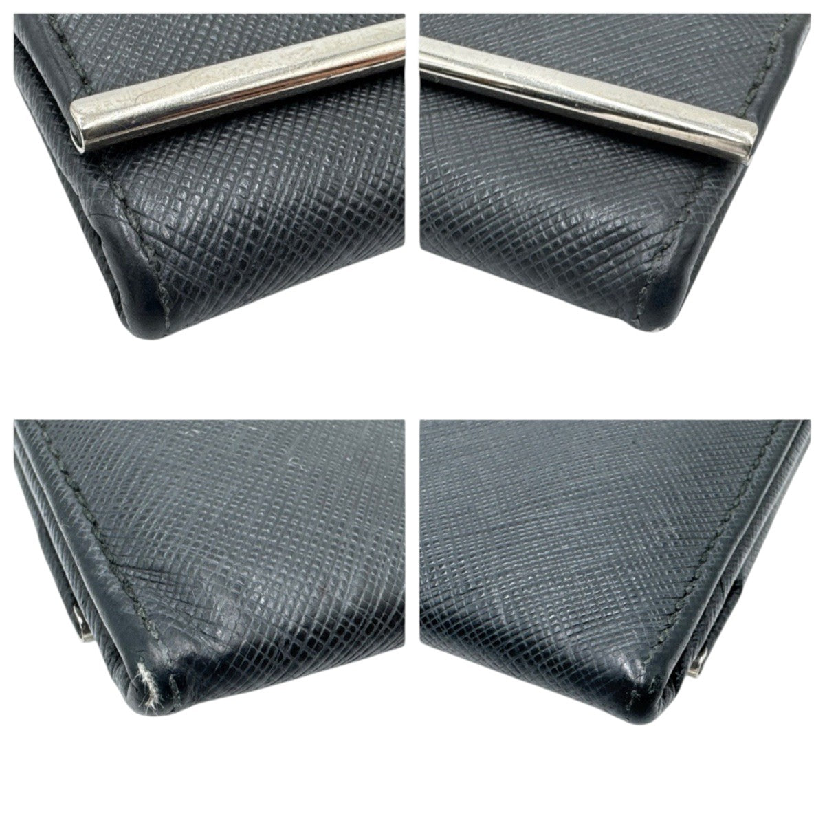 26783
Salvatore Ferragamo サルヴァトーレフェラガモ ガンチーニ金具 ブラック 黒 レザー 長財布 ロングウォレット メンズ B2