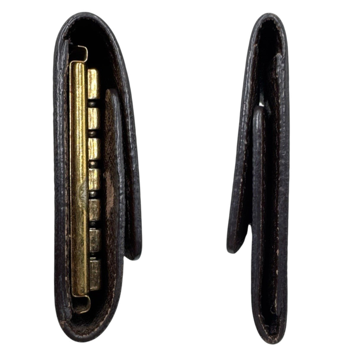 26820
LOUIS VUITTON ルイヴィトン ダミエ ミュルティクレ ブラウン ゴールド金具 PVC N62630 キーケース 男女兼用 メンズ B5