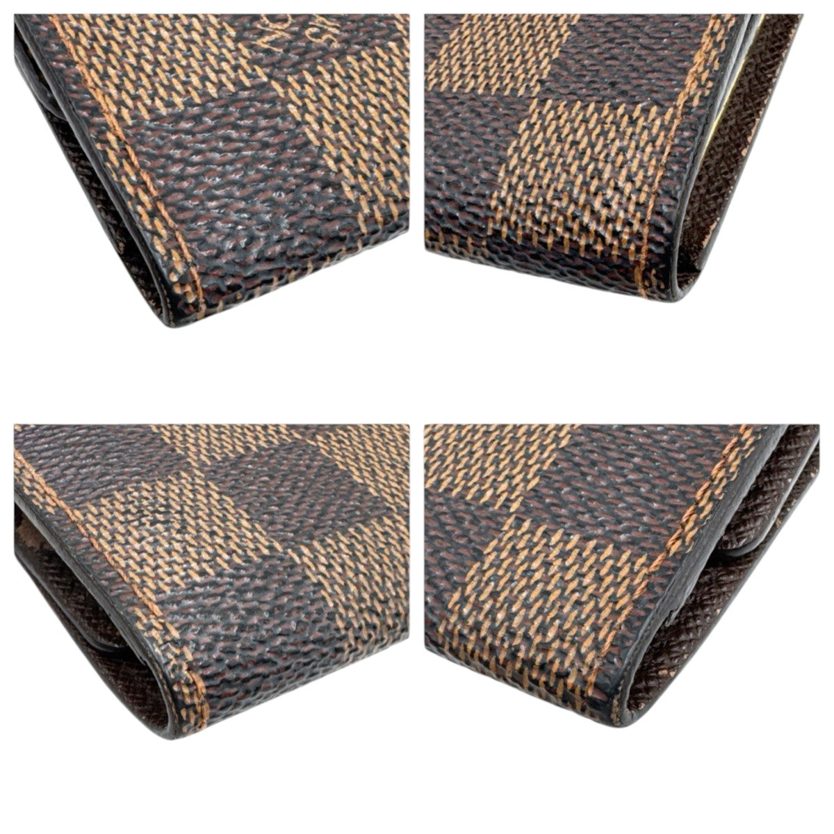 26820
LOUIS VUITTON ルイヴィトン ダミエ ミュルティクレ ブラウン ゴールド金具 PVC N62630 キーケース 男女兼用 メンズ B5
