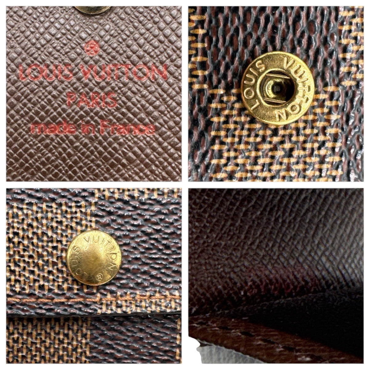 26820
LOUIS VUITTON ルイヴィトン ダミエ ミュルティクレ ブラウン ゴールド金具 PVC N62630 キーケース 男女兼用 メンズ B5