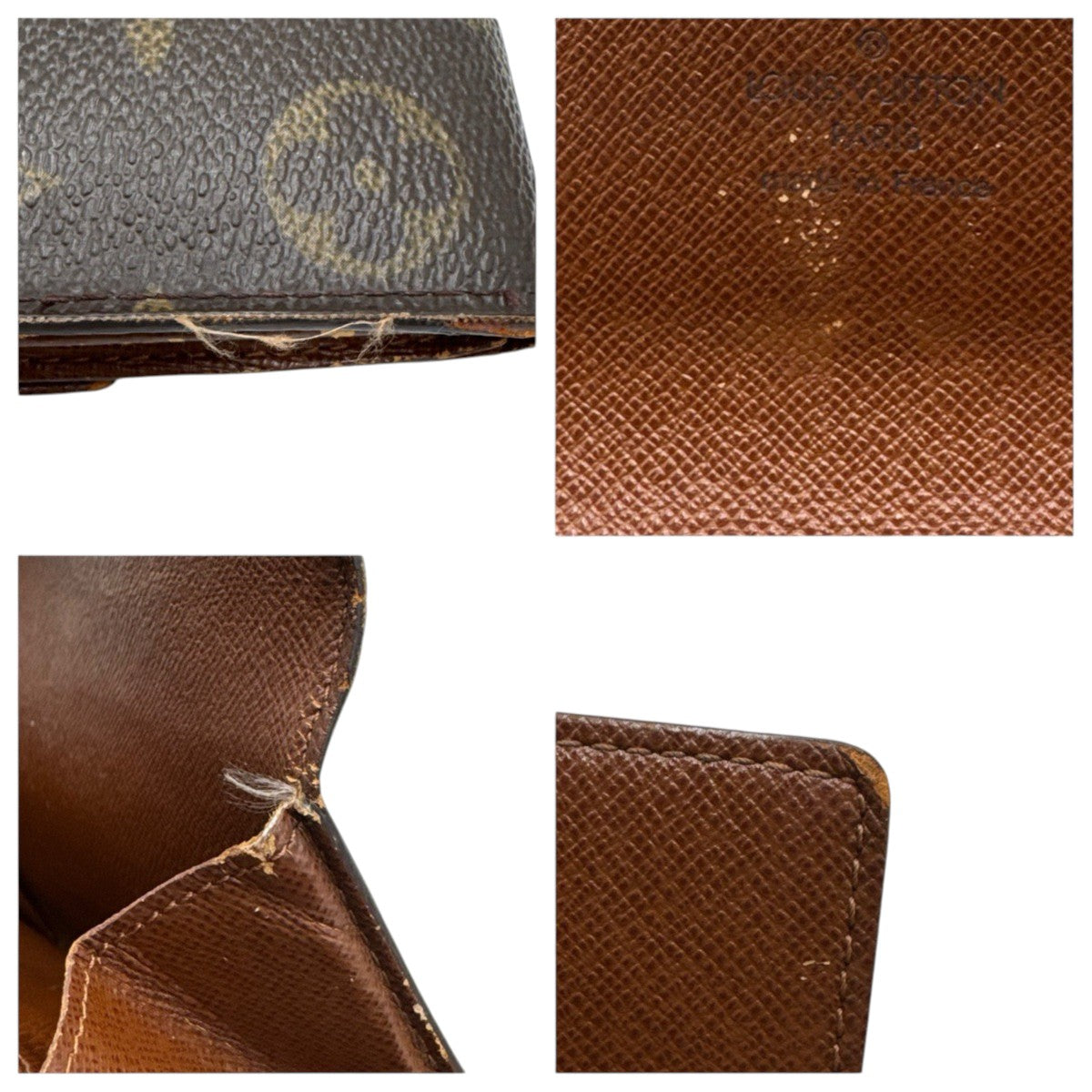 26825
LOUIS VUITTON ルイヴィトン モノグラム ポシェット ポルトモネ クレディ ブラウン ゴールド金具 PVC M61725 長財布 ロングウォレット 男女兼用 レディース B8