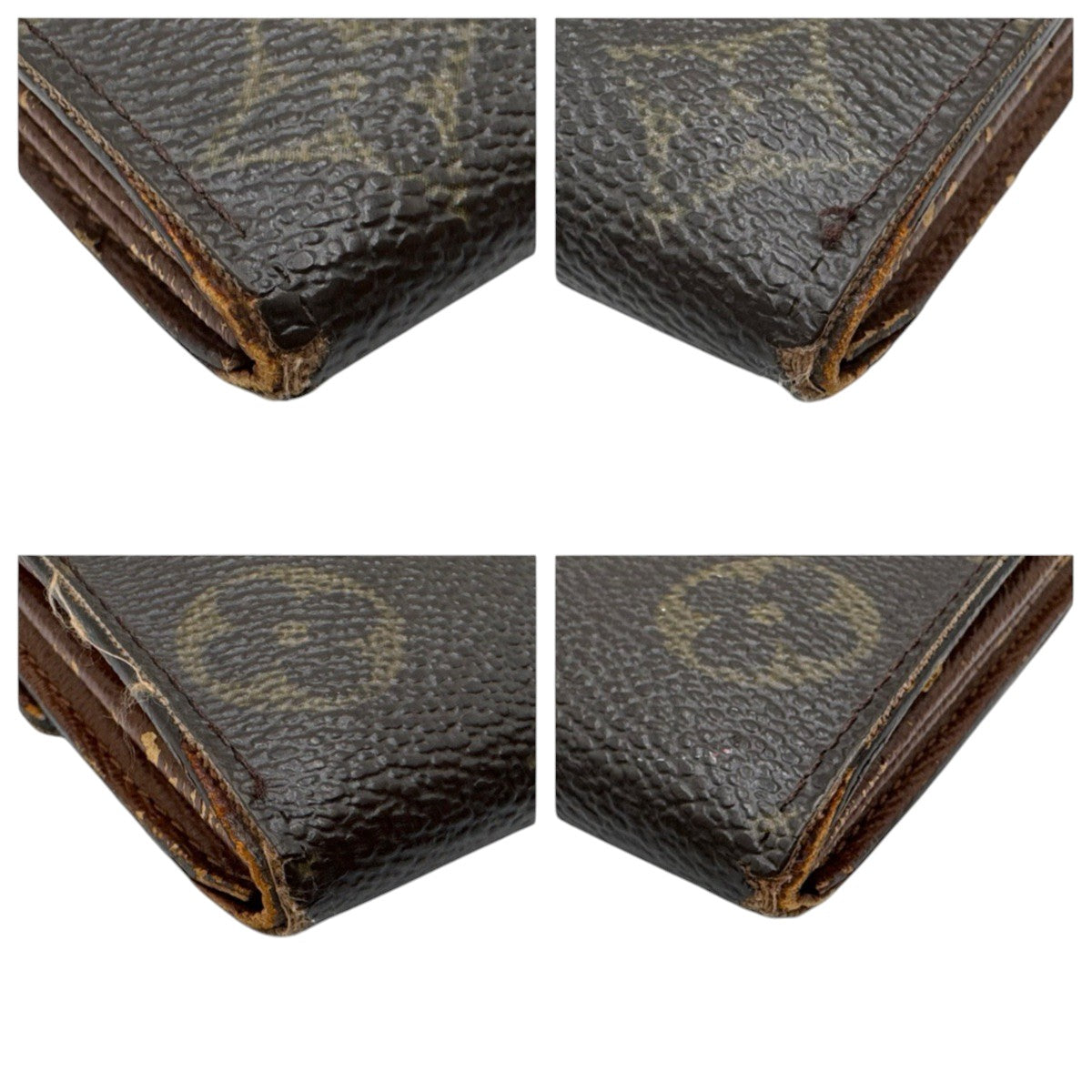 26825
LOUIS VUITTON ルイヴィトン モノグラム ポシェット ポルトモネ クレディ ブラウン ゴールド金具 PVC M61725 長財布 ロングウォレット 男女兼用 レディース B8