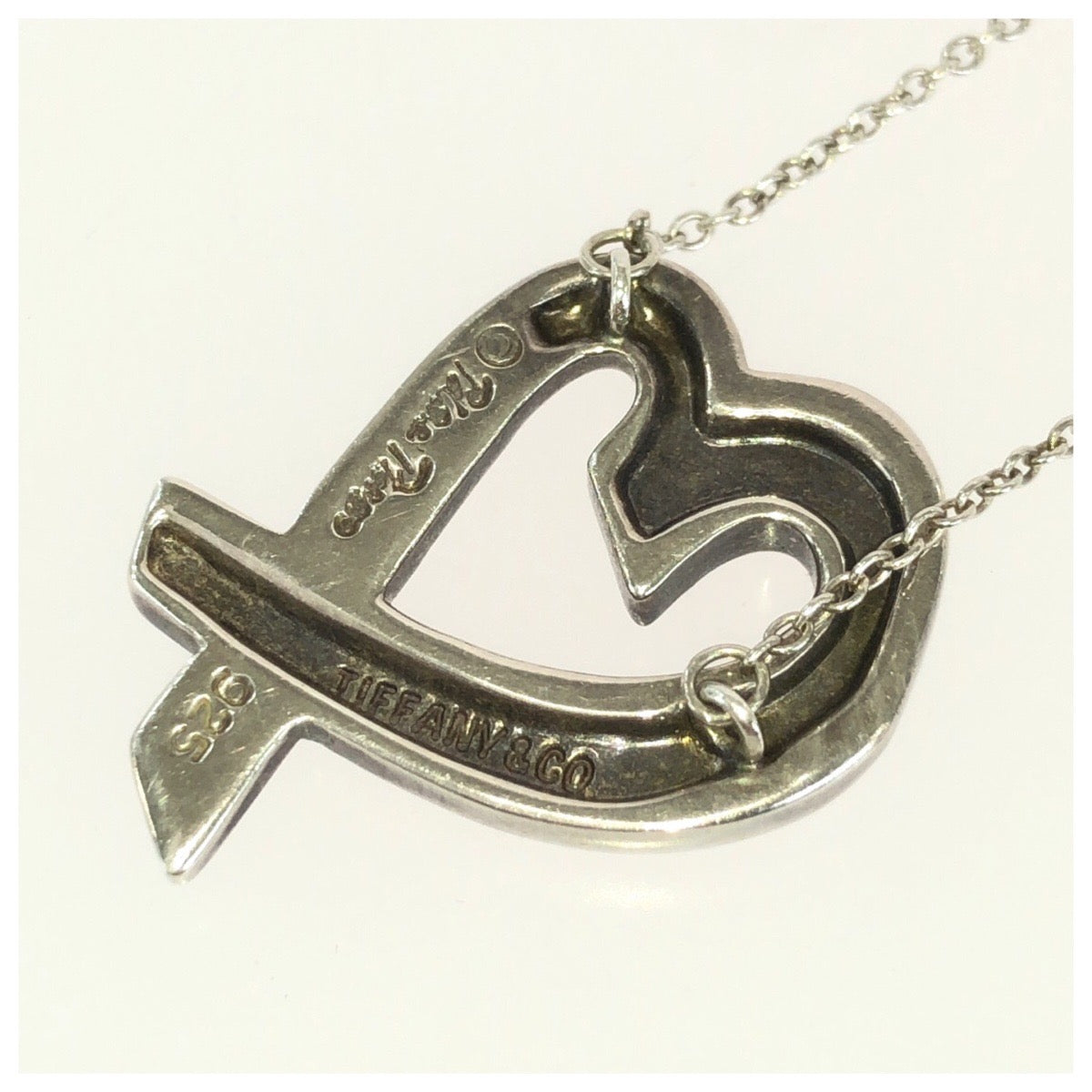 27039
TIFFANY&Co. ティファニー パロマ・ピカソ ラビング ハート シルバー SV925 シルバー ネックレス TIFFANY & Co.刻印 レディース ABP15