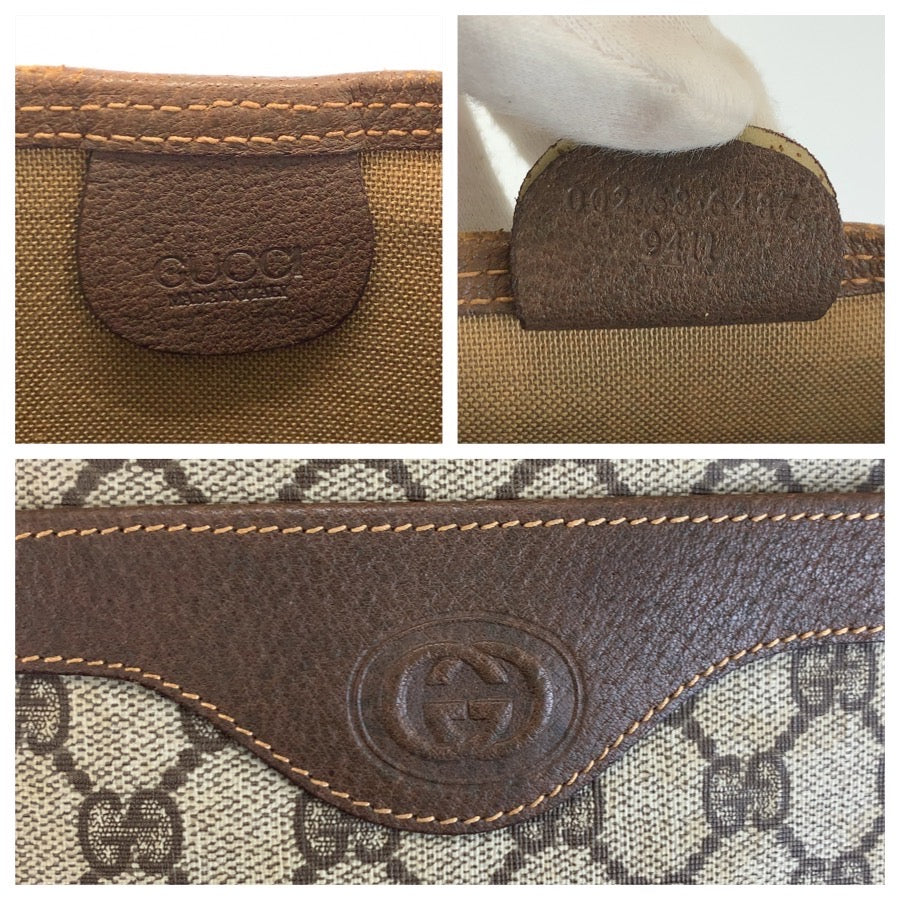 27040
GUCCI グッチ ヴィンテージ シェリーライン ベージュ GGスプリームキャンバス 002 58 6487 トートバッグ ショルダーバッグ レディース ABP30