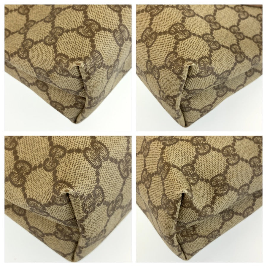 27040
GUCCI グッチ ヴィンテージ シェリーライン ベージュ GGスプリームキャンバス 002 58 6487 トートバッグ ショルダーバッグ レディース ABP30