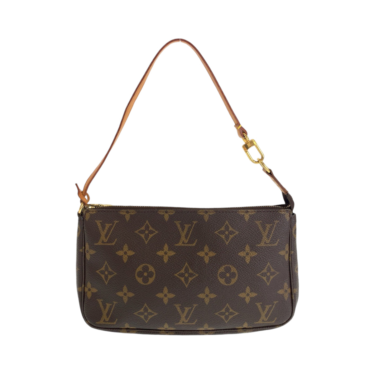 13484
LOUIS VUITTON ルイヴィトン モノグラム ブラウン ゴールド金具 PVC VI1929 ハンドバッグ アクセサリーポーチ  レディース