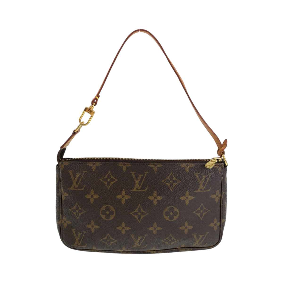 13484
LOUIS VUITTON ルイヴィトン モノグラム ブラウン ゴールド金具 PVC VI1929 ハンドバッグ アクセサリーポーチ  レディース
