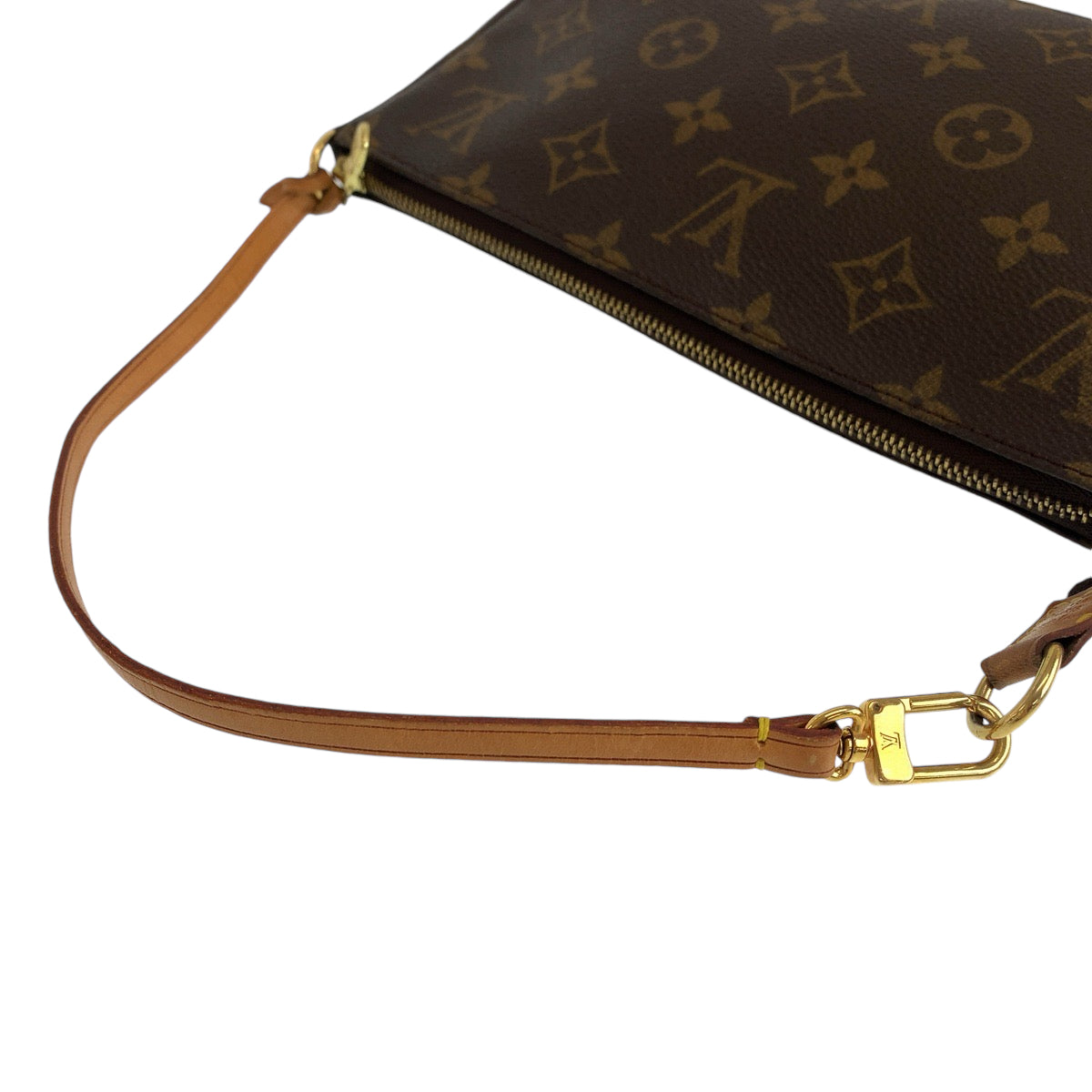 13484
LOUIS VUITTON ルイヴィトン モノグラム ブラウン ゴールド金具 PVC VI1929 ハンドバッグ アクセサリーポーチ  レディース