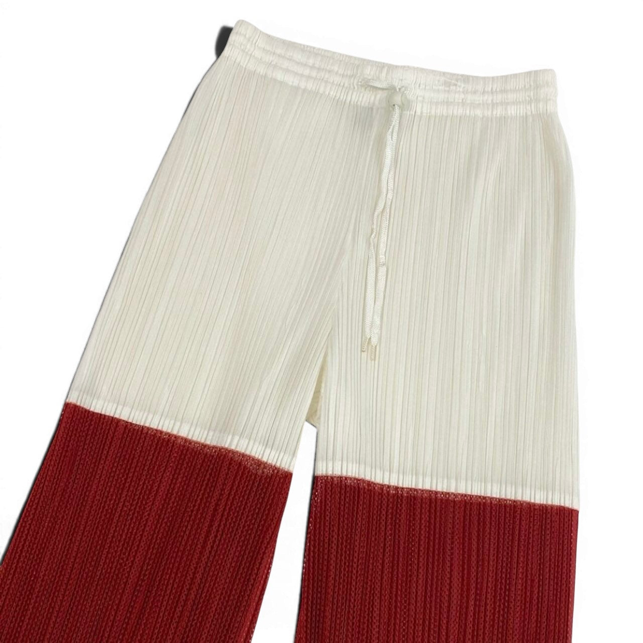 PLEATS PLEASE プリーツプリーズ プリーツパンツ マルチカラー ポリエステル PP96-JF073 その他ボトムス レディース A