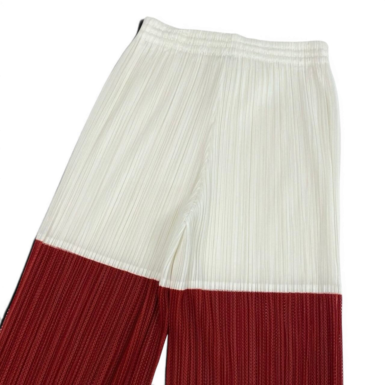 PLEATS PLEASE プリーツプリーズ プリーツパンツ マルチカラー ポリエステル PP96-JF073 その他ボトムス レディース A