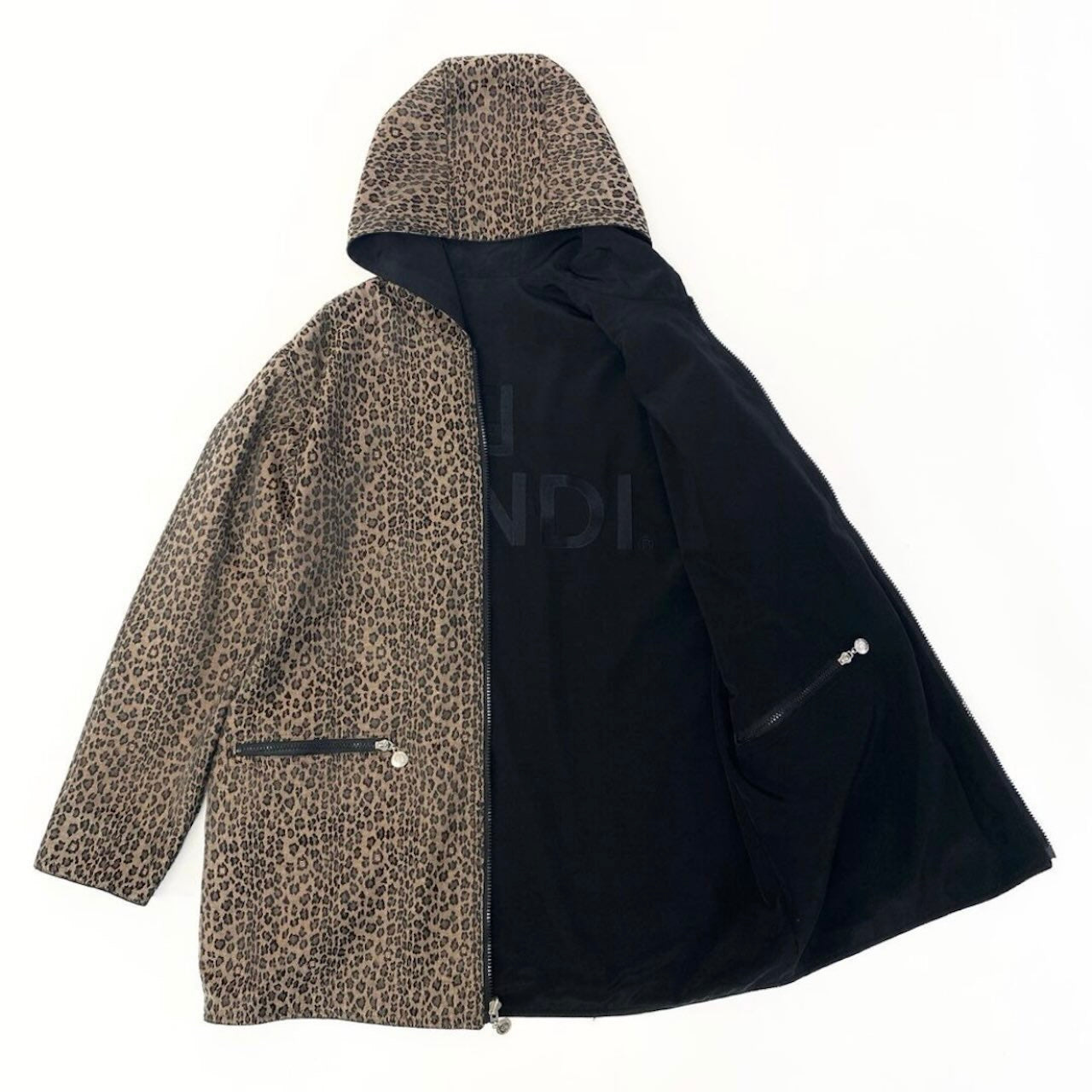 FENDI フェンディ フェンディジーンズ ブラウン ポリエステル / コットン その他アウター レディース AB