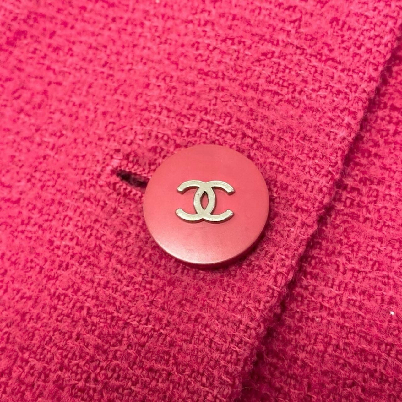 CHANEL シャネル ヴィンテージ CHANEL BOUTIQUE 1996 ウール / ナイロン P06647 テーラードジャケット レディース A