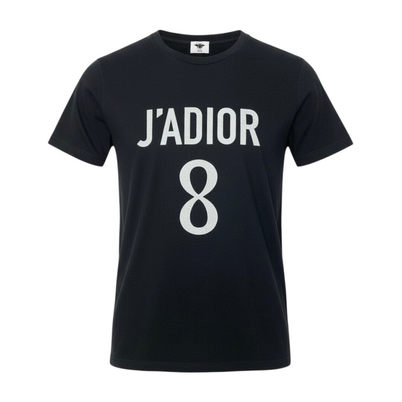 Christian Dior クリスチャンディオール JADIOR 8 ブラック コットン / リネン 半袖Ｔシャツ レディース B
