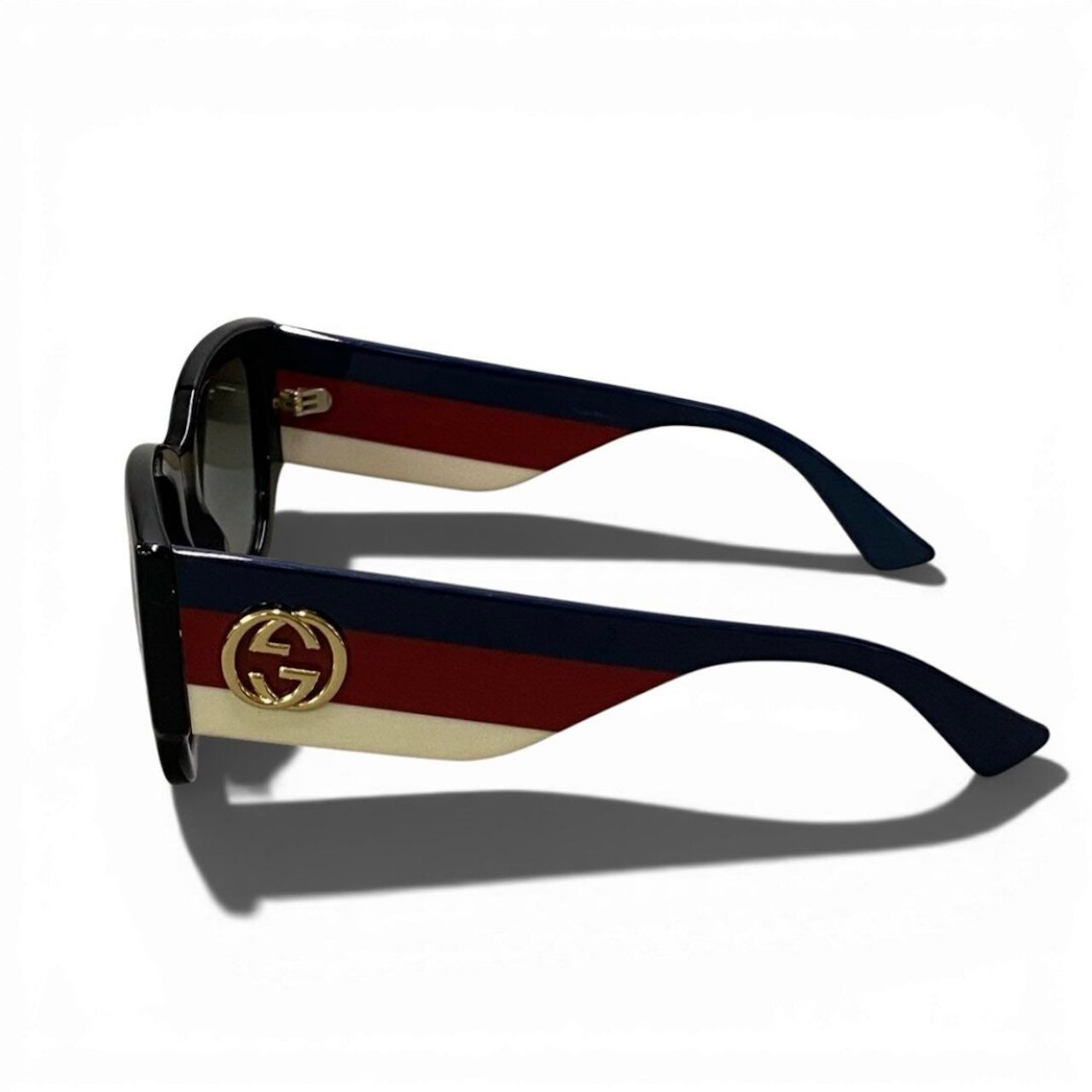 GUCCI グッチ ブラック プラスチック GG0276S サングラス スクエア レディース AB