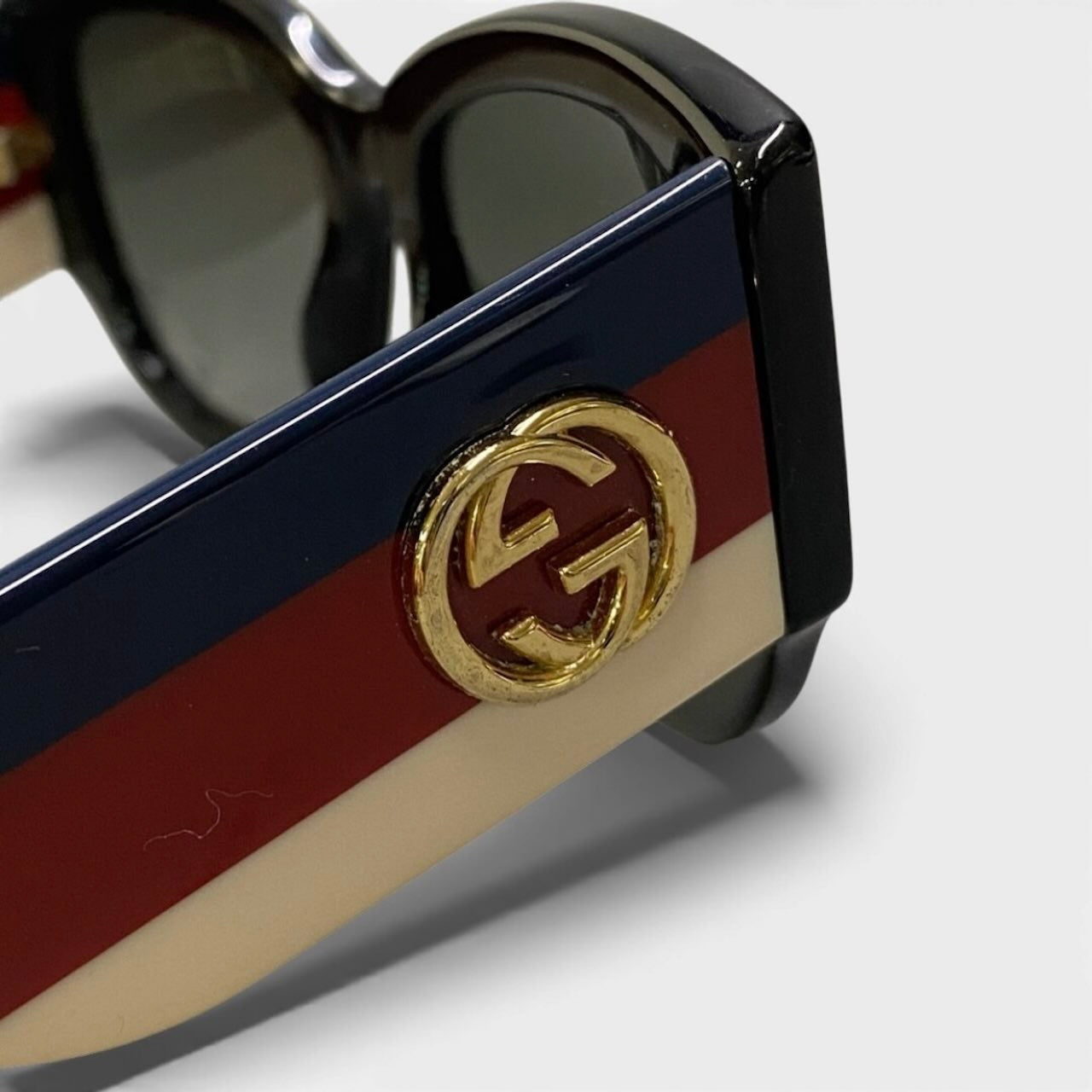 GUCCI グッチ ブラック プラスチック GG0276S サングラス スクエア レディース AB