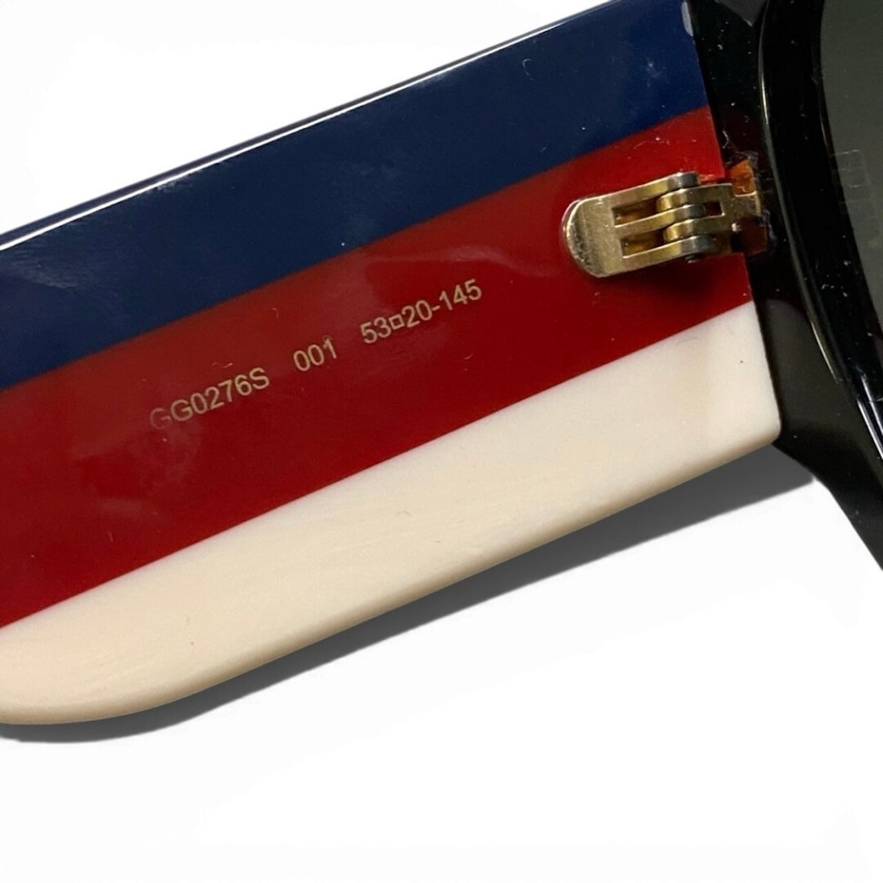 GUCCI グッチ ブラック プラスチック GG0276S サングラス スクエア レディース AB