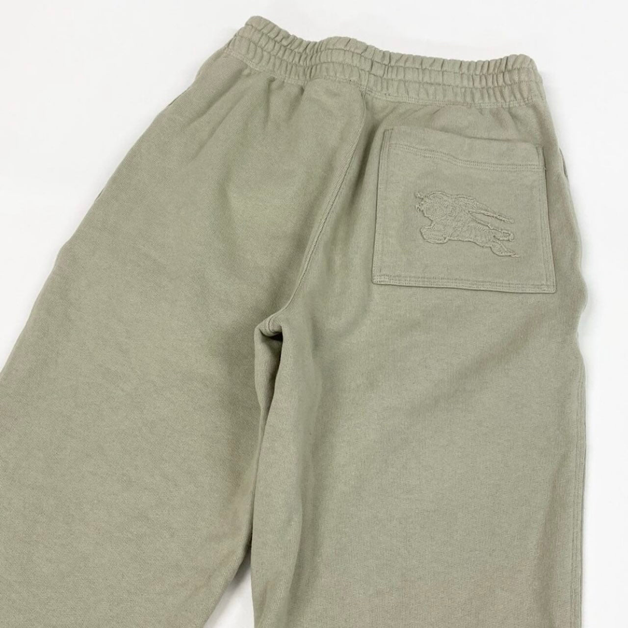 BURBERRY バーバリー ベージュ コットン スウェットパンツ レディース ABP