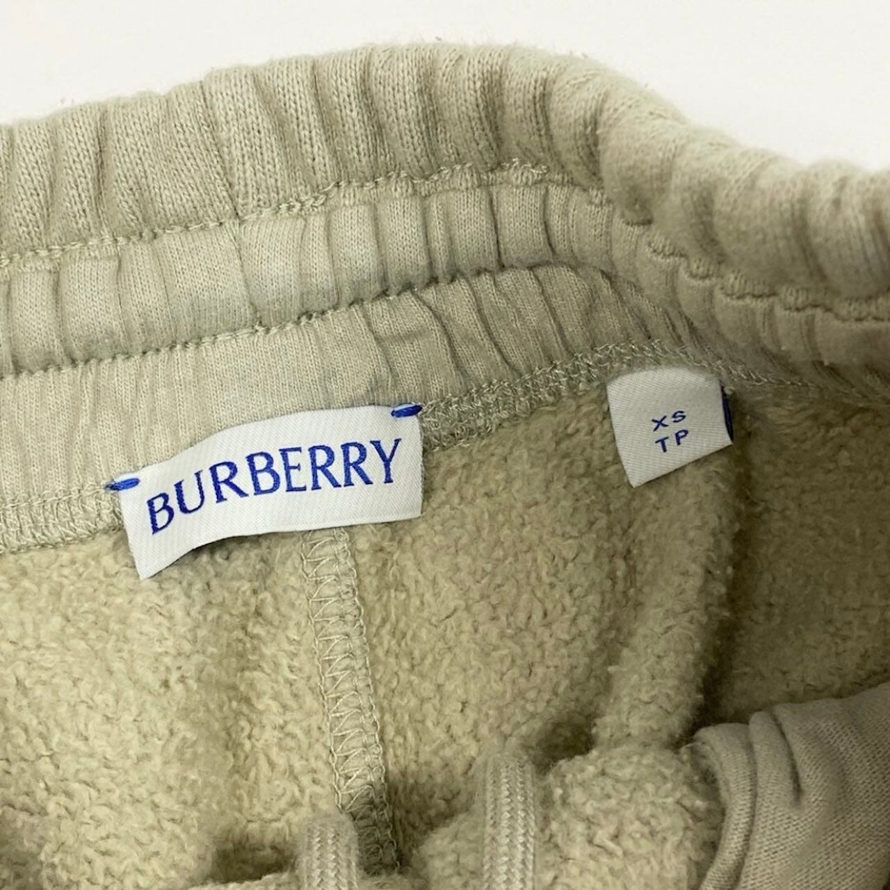 BURBERRY バーバリー ベージュ コットン スウェットパンツ レディース ABP