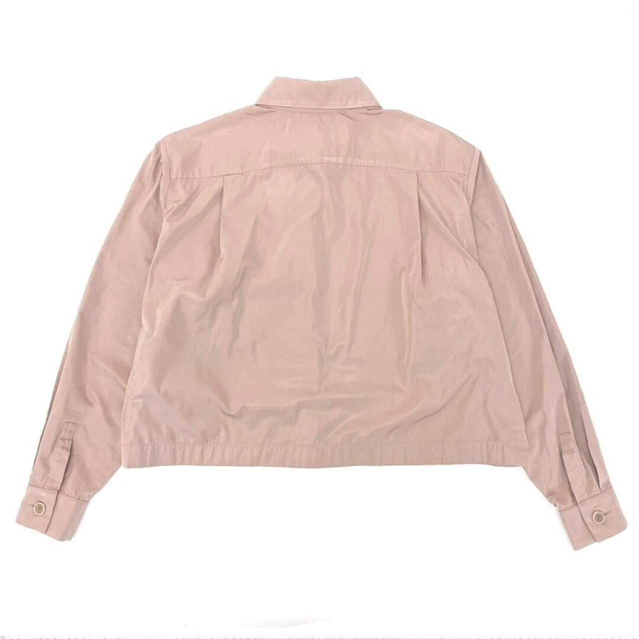 MAX MARA マックスマーラ 2024年 クロップドジャケット 長袖シャツ ピンク ポリエステル その他アウター レディース ABP