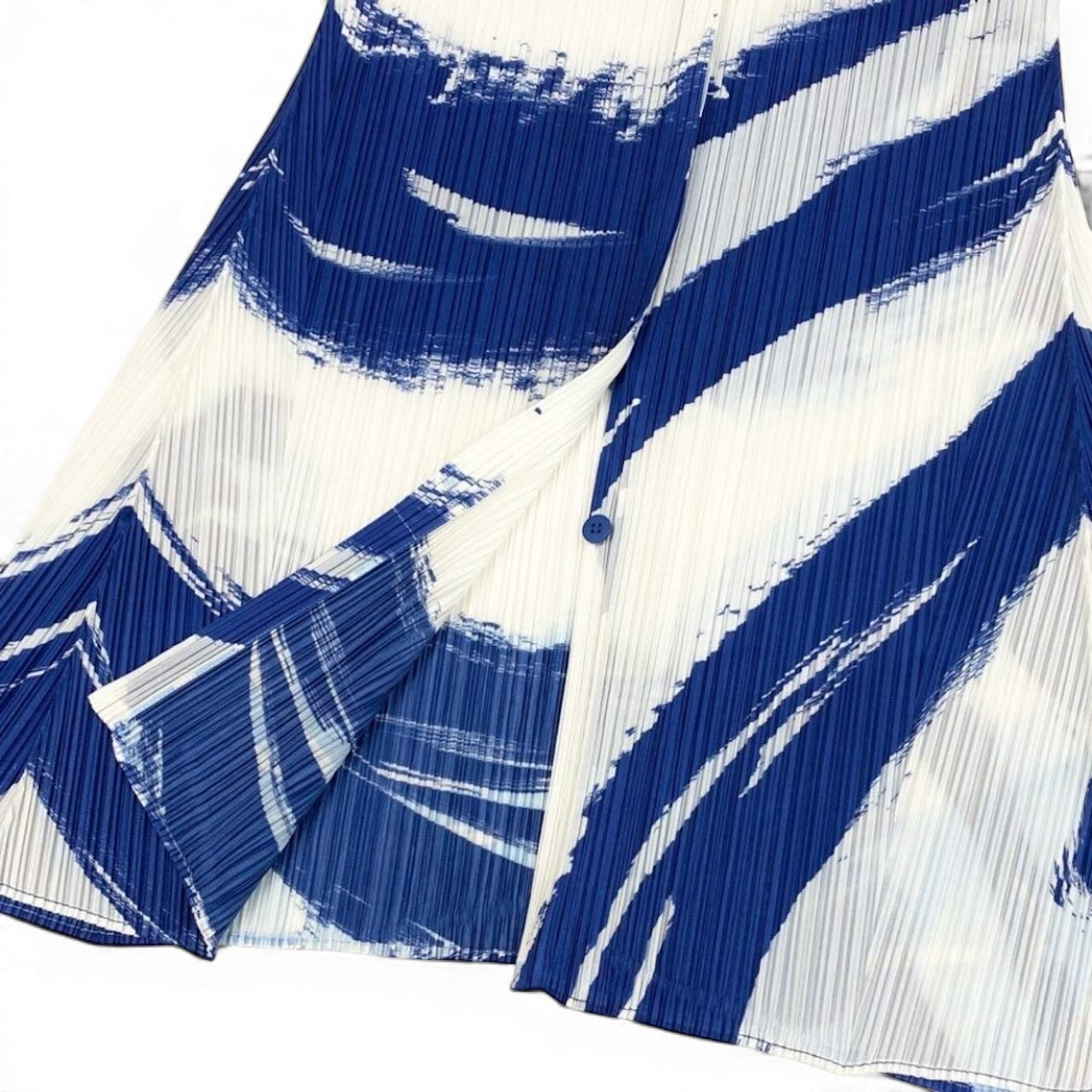 PLEATS PLEASE プリーツプリーズ シャツワンピース チュニックワンピース 2022 SKY マルチカラー ポリエステル PP21-JJ712 ワンピース レディース ABP