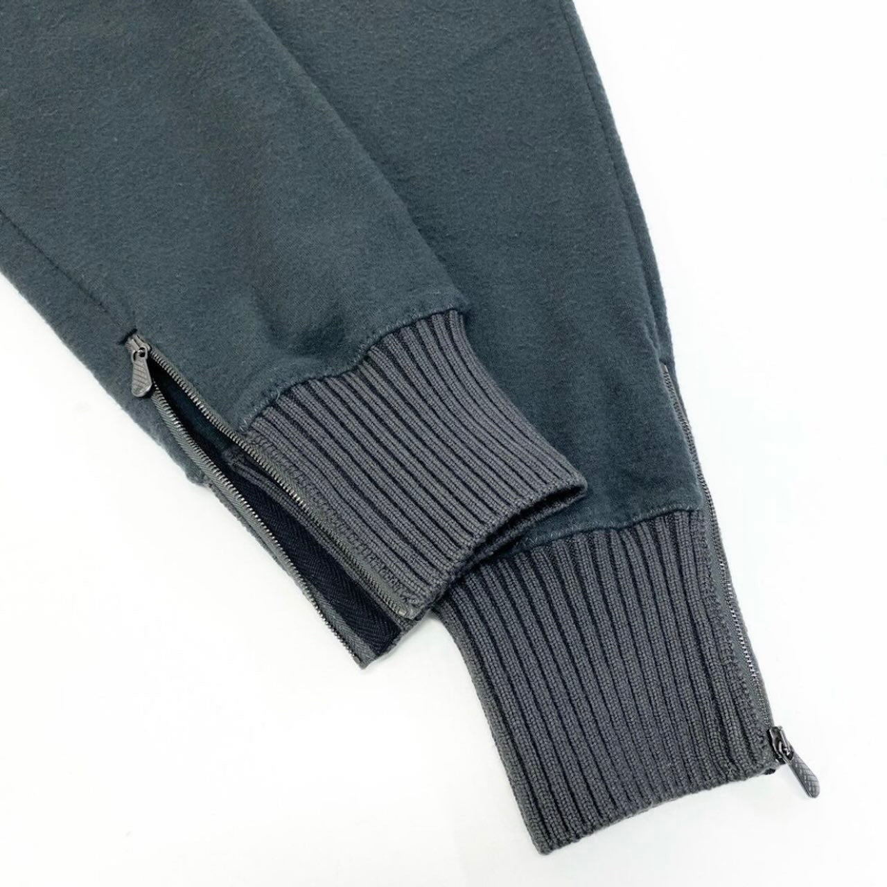 BOTTEGA VENETA ボッテガ・ヴェネタ ウールニット スウェットパンツ グレー ウール パンツ メンズ ABP