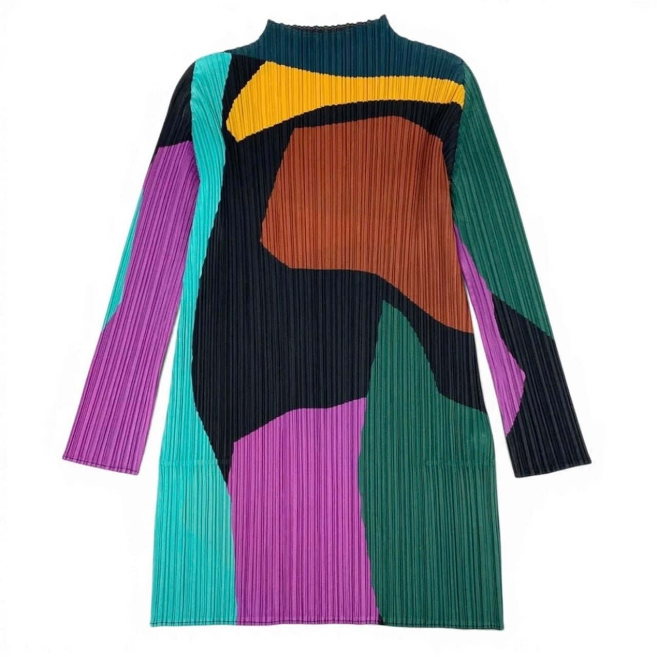 PLEATS PLEASE プリーツプリーズ ISSEY MIYAKE マルチカラー ポリエステル チュニック レディース ABP
