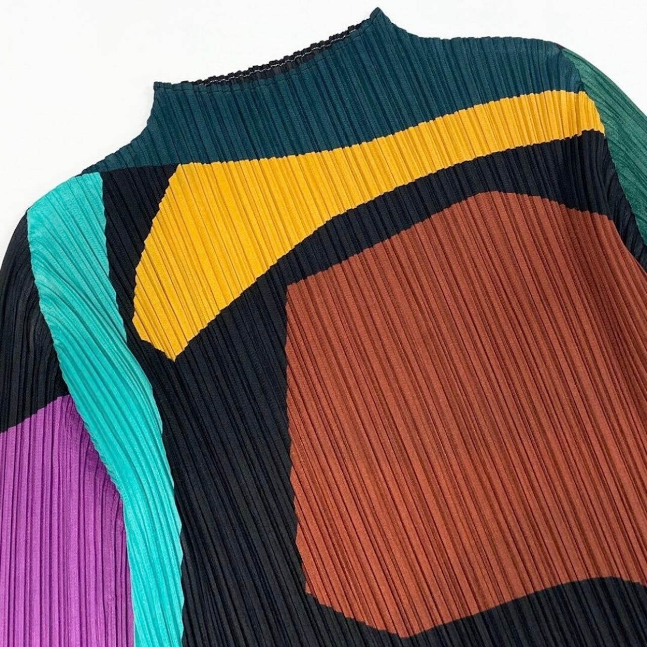 PLEATS PLEASE プリーツプリーズ ISSEY MIYAKE マルチカラー ポリエステル チュニック レディース ABP