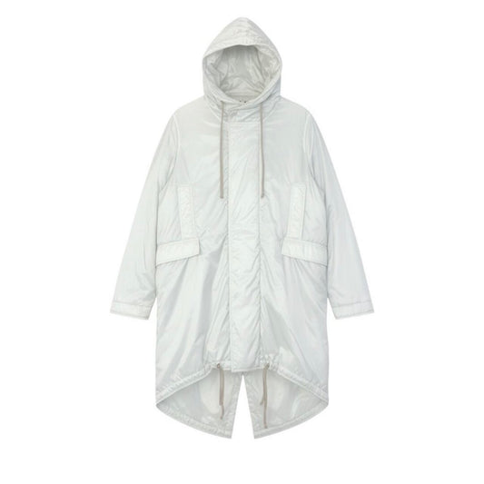 Rick Owens リックオウエンス ダークシャドウ モッズコート ナイロンジャケット オフホワイト ナイロン / ポリエステル モッズコート メンズ B