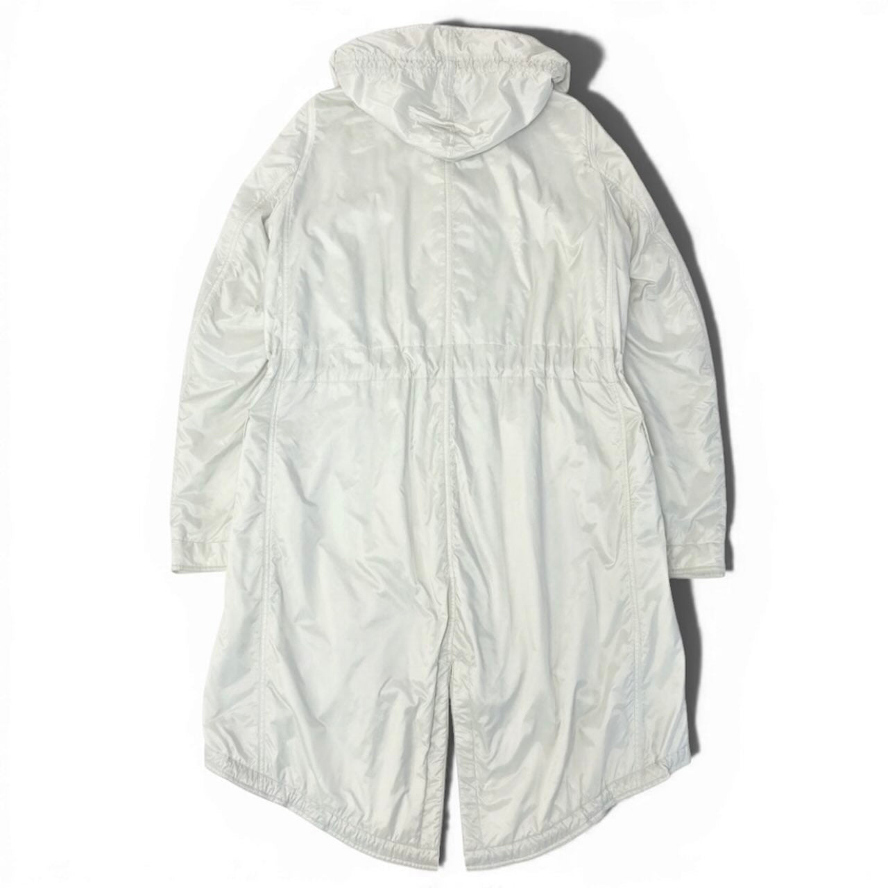 Rick Owens リックオウエンス ダークシャドウ モッズコート ナイロンジャケット オフホワイト ナイロン / ポリエステル モッズコート メンズ B