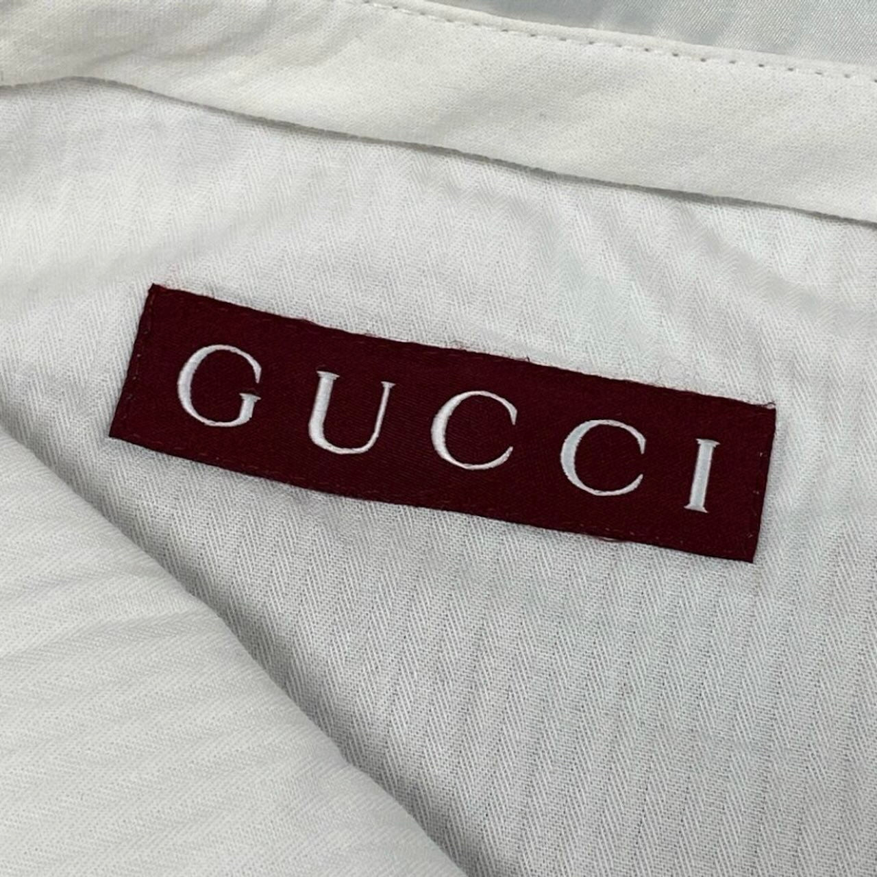 GUCCI グッチ ハウンドトゥース スラックスパンツ トラウザーズパンツ ブラウン ウール パンツ メンズ ABP