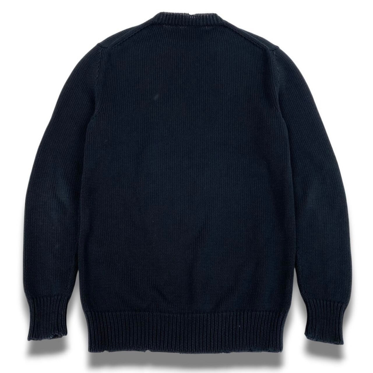 GIVENCHY ジバンシィ フロントロゴ 4G コットンニットセーター ブラック コットン セーター メンズ ABP