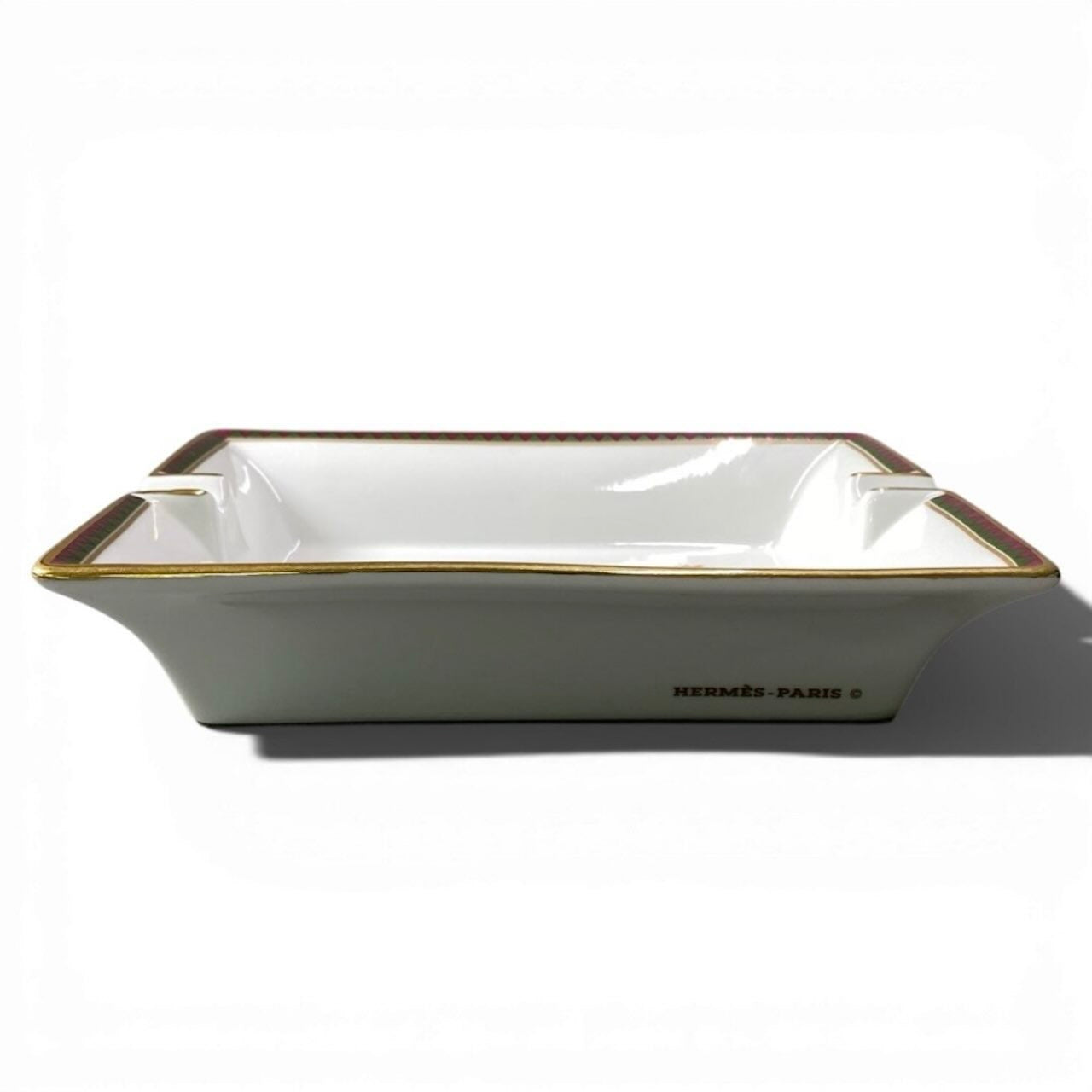 HERMES エルメス Cigar Ashtray Horse マルチカラー 陶器 アッシュトレイ レディース ABP
