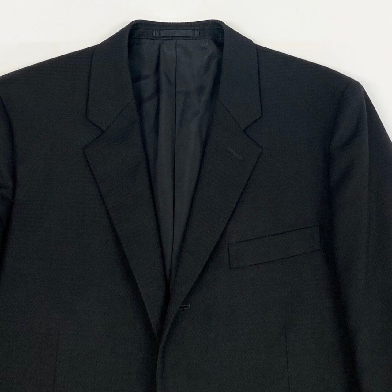 COMME des GARCONS コムデギャルソン コムデギャルソン オムドゥ AD2007 千鳥 テーラードジャケット ブラック ウール / キュプラ テーラードジャケット メンズ AB