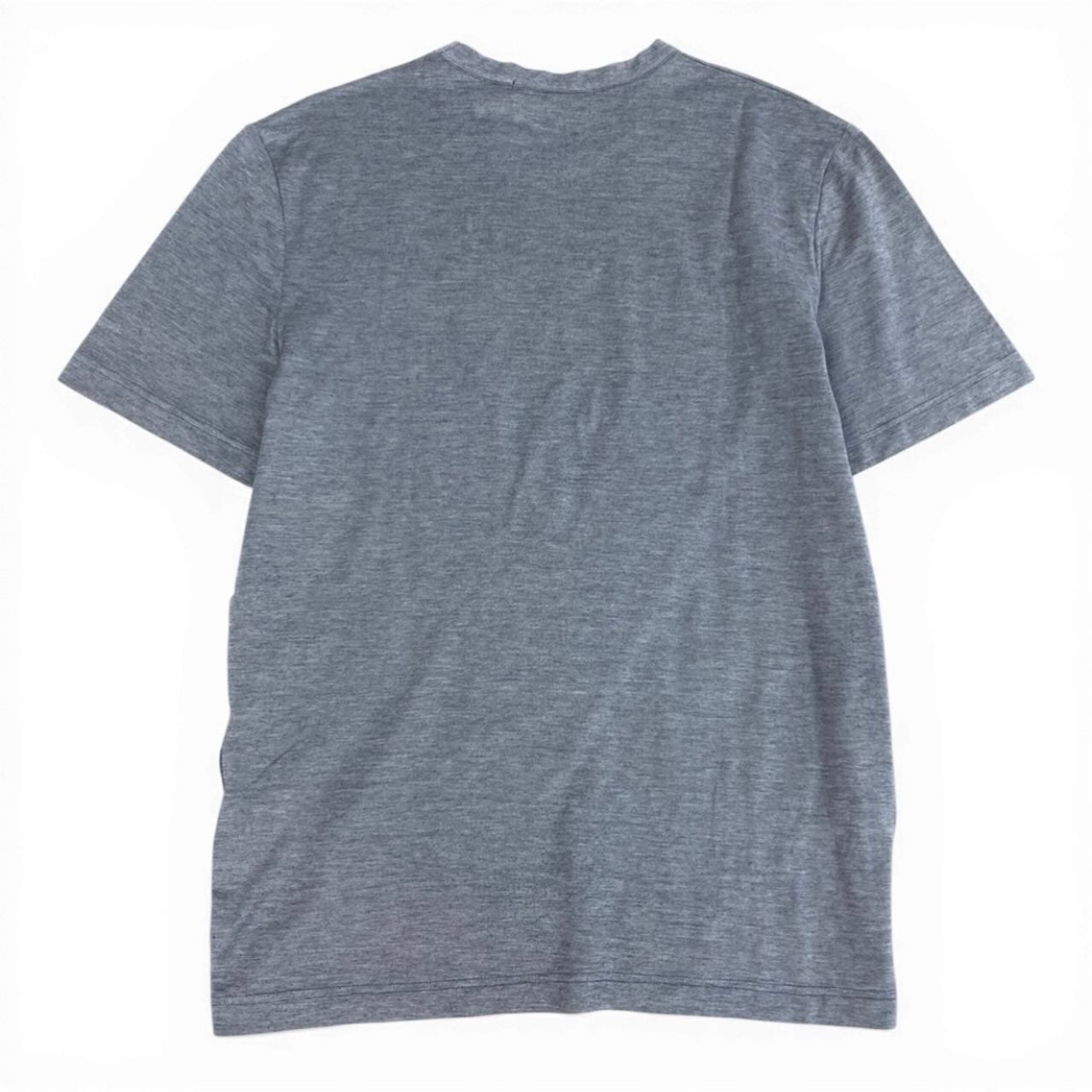 LOUIS VUITTON ルイヴィトン パッチワーク モノグラム カットソー ステッチデザイン ブルー コットン 半袖Ｔシャツ メンズ AB
